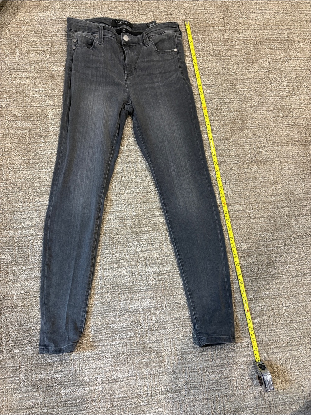 Liverpool Women's Skinny Jeans in Washed Grey